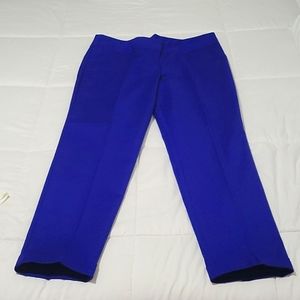 Worthington Royal Blue Slim Pants NWOT